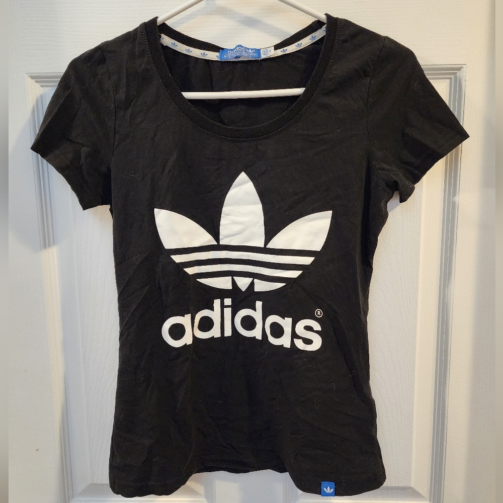 Adidas Kids Black T-Shirt